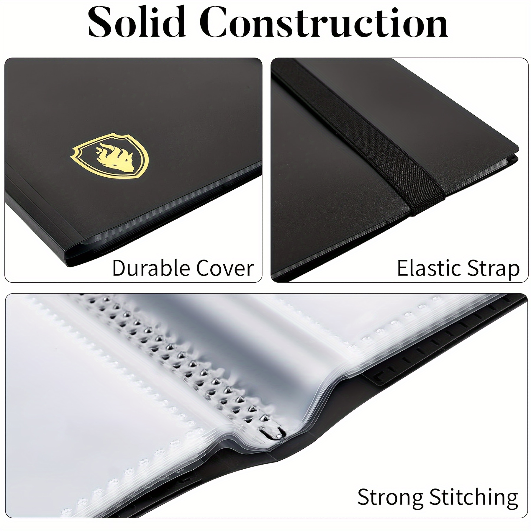 9-Pocket Card Binder for Trading Cards